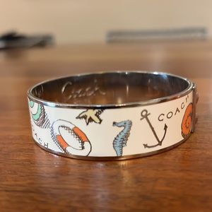 Coach Nautical Bangle - EUC